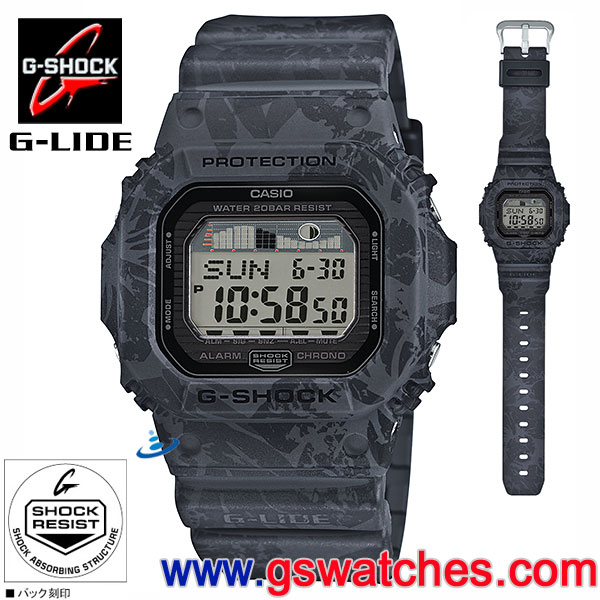 LIN老闆6 ~ CASIO G-SHOCK GLX-5600-1DR x G-LIDE 限定小正方+ 潮汐表+月相圖極限DW-5600 GX-56  | Yahoo奇摩拍賣