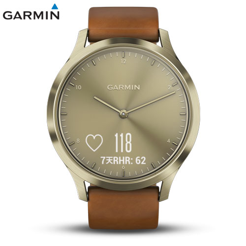 garmin vivomove hr silver premium