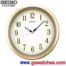 已完售,SEIKO QXA347G(公司貨,保固2年):::SEIKO 掛鐘(滑動式秒針)夜光型,直徑31.0cm