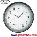 已完售,SEIKO QXA433K(公司貨,保固1年):::SEIKO 晶瑩雅緻掛鐘(滑動式秒針),直徑32.2cm