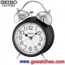 已完售,SEIKO QXK122K(公司貨,保固1年):::SEIKO精緻指針型鬧鐘,滑動式秒針,刷卡不加價,QXK-122K