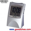 已完售,SEIKO QHL005S(公司貨,保固1年):::SEIKO Digital數位式電子鬧鐘,嗶嗶聲鬧鈴,月日,貪睡,刷卡不加價,QHL-005S