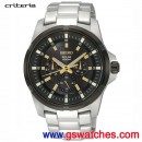 已完售,SEIKO SNE117P1(公司貨,保固2年):::criteria V14J環保太陽能系列,日期星期指針,V14J-0BK0