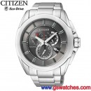 已完售,CITIZEN AT0821-59H(公司貨,保固2年):::Eco-Drive光動能計時碼表