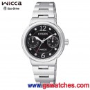 已完售,CITIZEN FD1021-57E(公司貨,保固2年):::Wicca Eco-Drive 光動能系列,藍寶石鏡面,免運費,刷卡不加價或3期零利率