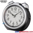 已完售,SEIKO QXK118K(公司貨,保固1年):::SEIKO指針型鬧鐘,鈴聲,貪睡功能,夜光,燈光,滑動式秒針,刷卡不加價,QXK-118K