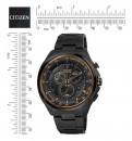 已完售,CITIZEN AT2187-51E(公司貨,保固2年):::Eco-Drive METAL光動能計時碼錶,日期,免運費,刷卡不加價或3期零利率,AT218751E