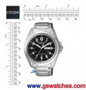 已完售,CITIZEN AW0050-58E(公司貨,保固2年):::Eco-Drive光動能,時尚男錶,星期與日期顯示,AW005058E