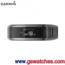 已完售,GARMIN vivosmart-hr-black-ipass沉穩黑(一卡通版)(公司貨,保固1年):::行動支付,心率手環,追蹤顯示步數距離消耗熱量爬樓梯統計