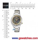 CITIZEN EM0518-86Y(公司貨,保固2年):::CITIZEN L光動能系列,藍寶石鏡面,4顆天然鑽,白蝶貝面板,免運費,刷卡或3期零利率,EM051886Y