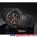 已完售,CASIO AW-591GBX-1A4DR(公司貨,保固1年):::G-SHOCK Standard,指針+數字雙顯,AW591GBX