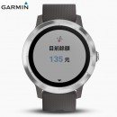 【金響鐘錶】預購,GARMIN vivolife-gray石墨灰(公司貨,保固1年):::悠遊智慧腕錶,支付,健康,運動