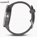 【金響鐘錶】預購,GARMIN vivolife-gray石墨灰(公司貨,保固1年):::悠遊智慧腕錶,支付,健康,運動