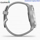 【金響鐘錶】預購,GARMIN vivomove-3-grey-silver柏林迷霧銀(公司貨,保固1年):::指針智慧腕錶,多種運動模式,全天候健康監測,vivomove3