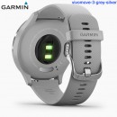 【金響鐘錶】預購,GARMIN vivomove-3-grey-silver柏林迷霧銀(公司貨,保固1年):::指針智慧腕錶,多種運動模式,全天候健康監測,vivomove3