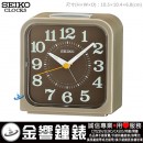已完售,SEIKO QHK048S(公司貨,保固1年):::SEIKO指針型鬧鐘,滑動式秒針,鈴聲鬧鈴,貪睡功能,燈光,QHK-048S