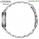 CITIZEN EW2560-86Y(公司貨,保固2年):::鈦金屬,Eco-Drive,光動能,時尚女錶,5氣壓防水,白蝶貝面板,藍寶石鏡面,日期顯示,刷卡或3期,EW256086Y