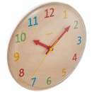 【金響鐘錶】現貨,Lemnos PC08-17,Sunset-palette(公司貨):::日本製,兒童設計學習鐘,座掛兩用鐘,Palette Sunset