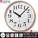 【金響鐘錶】現貨,Lemnos WR-0401L,Riki Optima(公司貨):::日本製,RIKI CLOCK,渡辺力氏,極簡風,時尚掛鐘,Riki-Optima