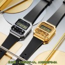 【金響鐘錶】預購,CASIO A100WEFG-9ADF(公司貨,保固1年):::經典電子錶,復古造型設計,1/100碼錶,鬧鈴,A-100WEFG