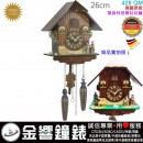 ●金響鐘錶,現貨,TRENKLE UHREN 428QM,428 QM,音樂,黑森林,咕咕鐘,原木手工原野鄉村屋,德國製